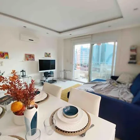 Apartman Hygge Flat With Heated Floors & Sunny Balcony! Alanya